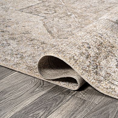 Koda Vintage Native American Medallion Machine-washable Runner Rug