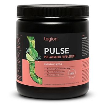 Legion Pulse Pre Workout Supplement - Mojito, 20 Servings