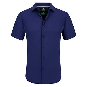 Tom Baine Solid Performance Button Down