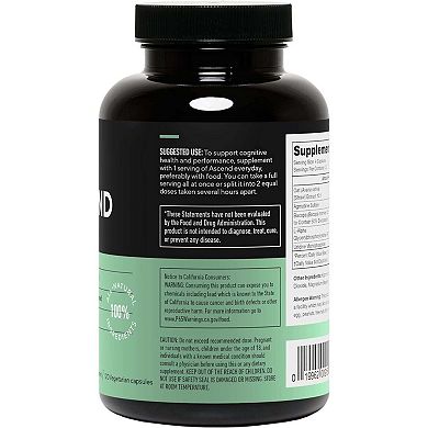 Ascend Nootropic Brain Health Supplement, 30 Servings