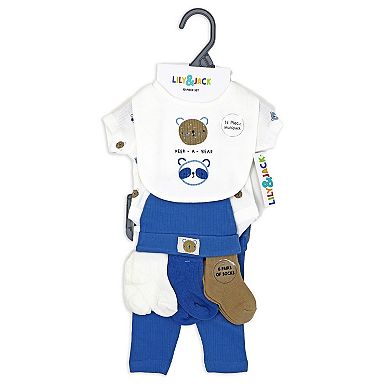 Baby Boys 10 Piece Layette Set, Bear