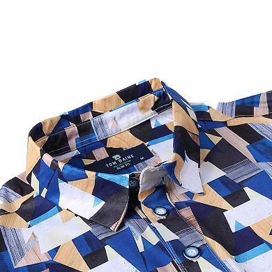 Tom Baine Men's Performance Four-way Stretch Golf Polo