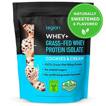 Whey+ Whey Isolate Protein Powder, 30 Servings