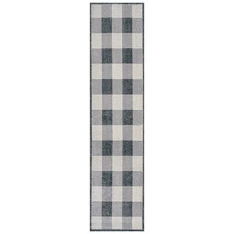 Weaver Abstract Coastal Watercolor Machine-washable Area Rug