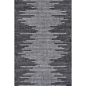 Zolak Berber Stripe Geometric Indoor/outdoor Area Rug