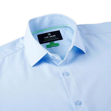 Tom Baine Solid Performance Button Down