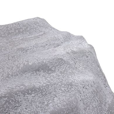 Sunnydaze Low-Profile Artificial Landscape Rock with Stakes - Brown
