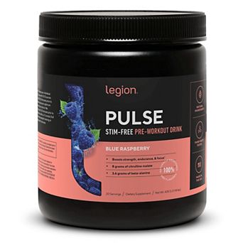 Pulse Pre Workout Supplement - Caffeine Free, 20 Servings