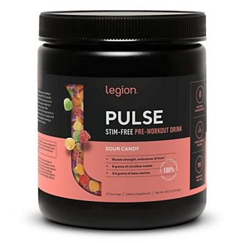 Pulse Pre Workout Supplement - Caffeine Free, 20 Servings