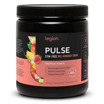 Pulse Pre Workout Supplement - Caffeine Free, 20 Servings