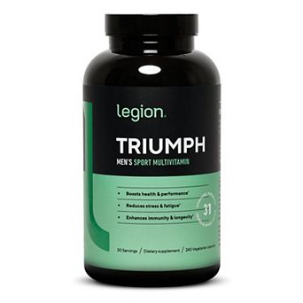 Legion Triumph Daily Sport Multivitamin Supplement For Men, 30 Servings