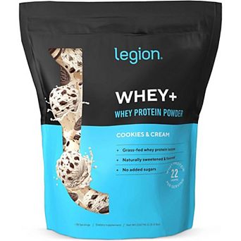 Legion Whey+ Whey Isolate Protein Powder, 78 Servings