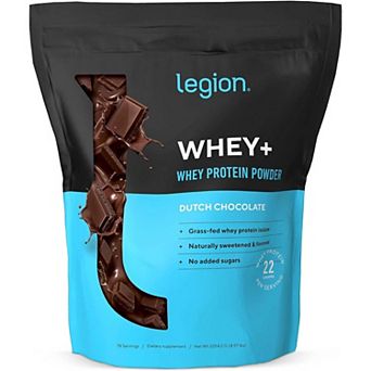 Legion Whey+ Whey Isolate Protein Powder, 78 Servings
