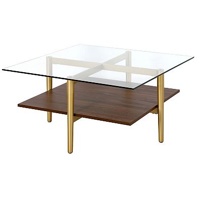 Finley & Sloane Otto Wide Square Coffee Table