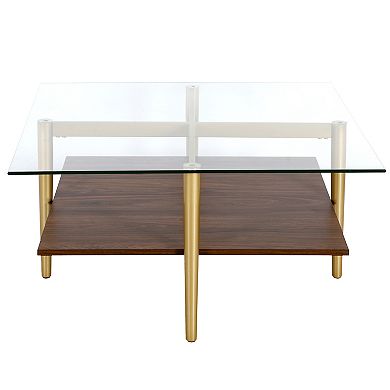 Finley & Sloane Otto Wide Square Coffee Table