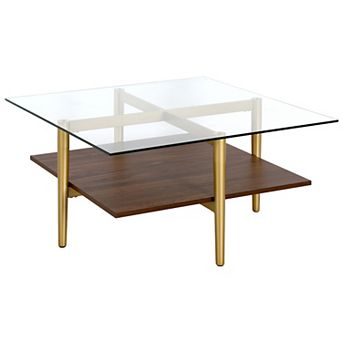 Finley & Sloane Otto Wide Square Coffee Table