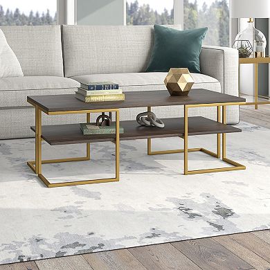 Finley & Sloane Pike Wide Rectangular Coffee Table