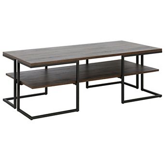 Finley & Sloane Pike Wide Rectangular Coffee Table