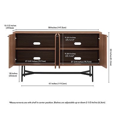 Finley & Sloane Richmond Wide Rectangular Buffet Table