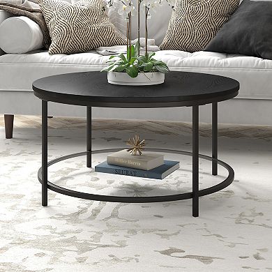 Finley & Sloane Sevilla Wide Round Coffee Table