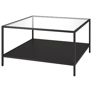 Finley & Sloane Sivil Square Wide Coffee Table