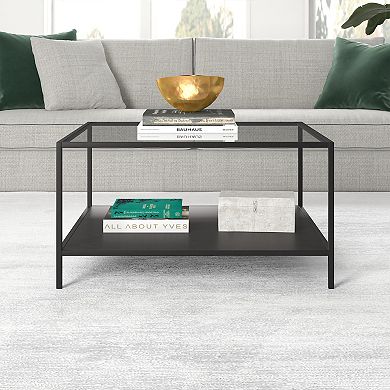 Finley & Sloane Sivil Square Wide Coffee Table