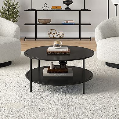 Finley & Sloane Sivil Wide Round Coffee Table