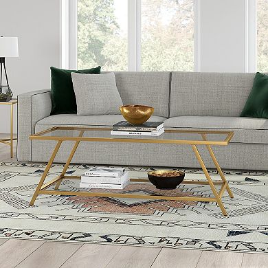 Finley & Sloane Yair Wide Rectangular Coffee Table