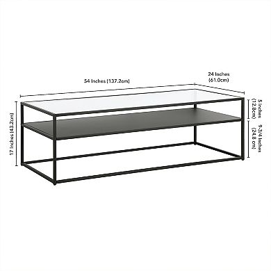 Finley & Sloane Ada Wide Rectangular Coffee Table