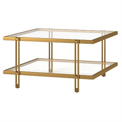 Finley & Sloane Inez Wide Square Coffee Table