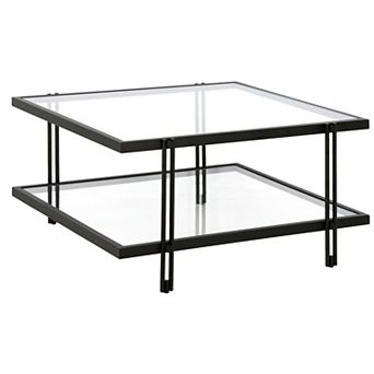 Finley & Sloane Inez Wide Square Coffee Table