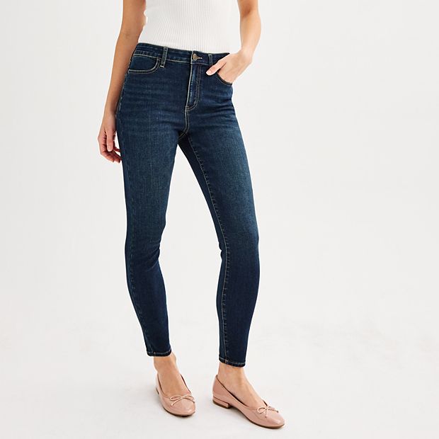 Juniors SO High Rise Contour Waistband Jeggings