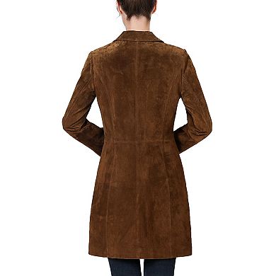 Women's Bgsd Mary Suede Leather Walker Coat