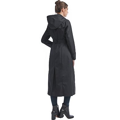 Women's Bgsd Paula Waterproof Hooded Long Raincoat