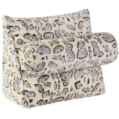 Cheer Collection Tv Reading And Wedge Pillow With Detachable Bolster