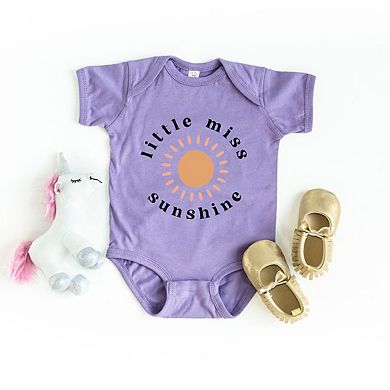 Little Miss Sunshine Sun Baby Bodysuit