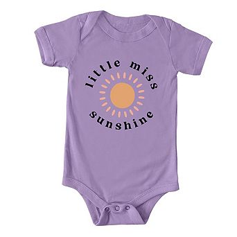 Little Miss Sunshine Sun Baby Bodysuit