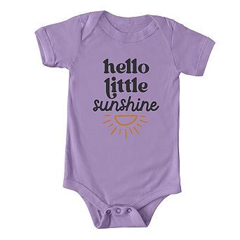 Hello Little Sunshine Baby Bodysuit