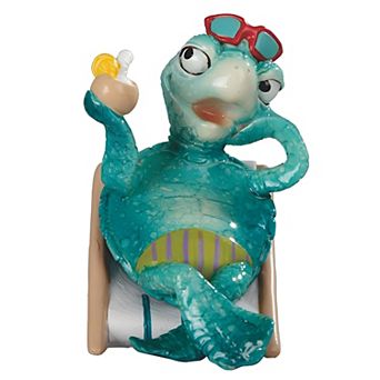 Fc Design 4"h Blue Sea Turtle At Beach Drinking Figurine Decoration Home Room Decor