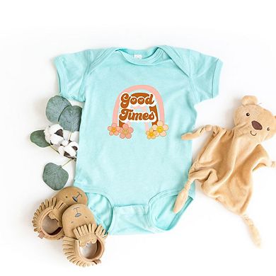 Good Times Rainbow Baby Bodysuit