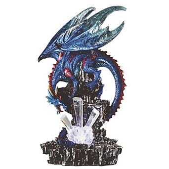 Fc Design 12.25"h Blue Dragon With Led Icicle Figurine Decoration Home Room Decor