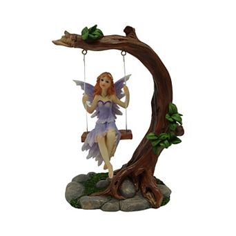 Fc Design 5.5"h Pink Fairy On The Swing Figurine Decoration Home Room Decor