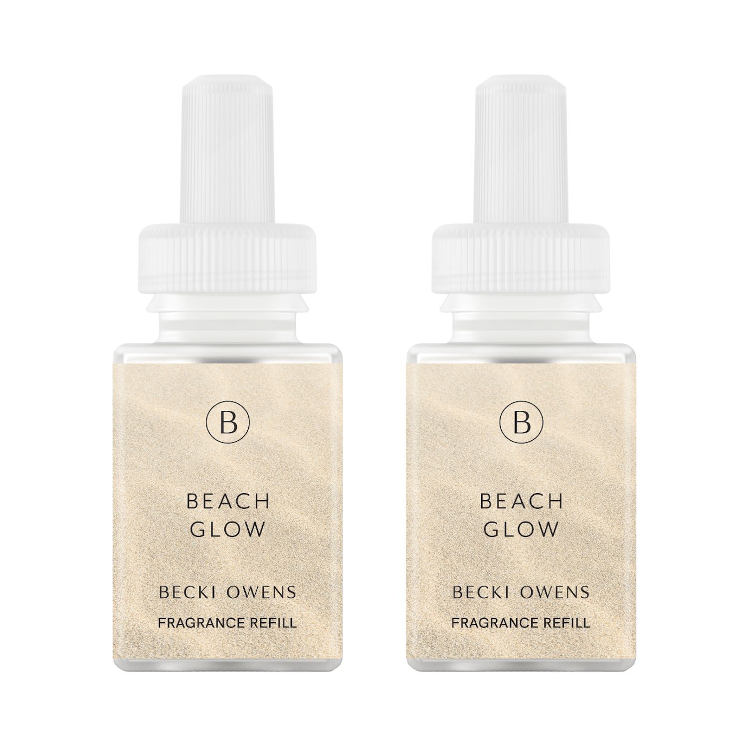Pura & Becki Owens Home Duftrefill – Smart Home Diffusor Nachfüllung, Coconut Calm, 2er Pack