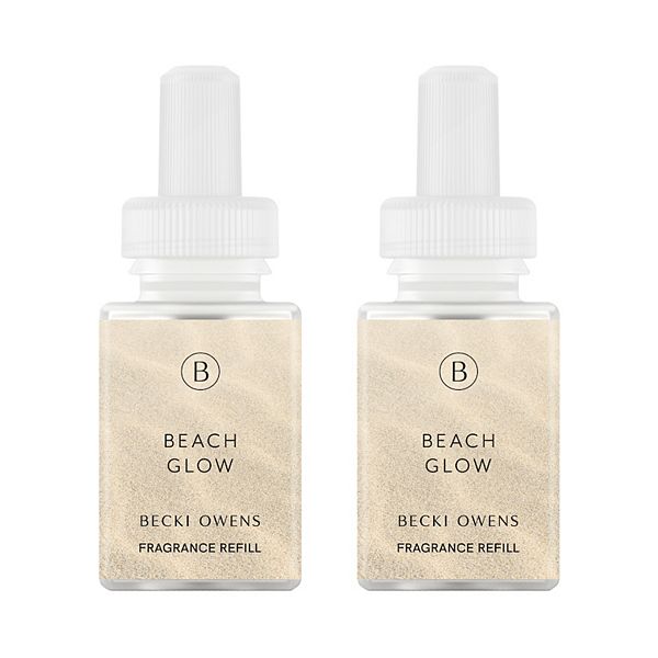 Pura & Becki Owens Home Scent Refill - Smart Home Air Diffuser - Up to 120-Hours of Luxury Fragrance per Refill - Spring & Summer Fragrance - 2 Pack, Coconut Calm main image 1