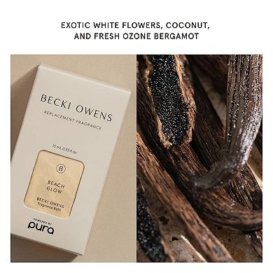 Pura x Becki Owens Beach Glow Dual Refill Pack for Pura Smart Fragrance Diffuser