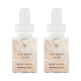 Pura x Becki Owens Coconut Calm Dual Refill Pack for Pura Smart Fragrance Diffuser