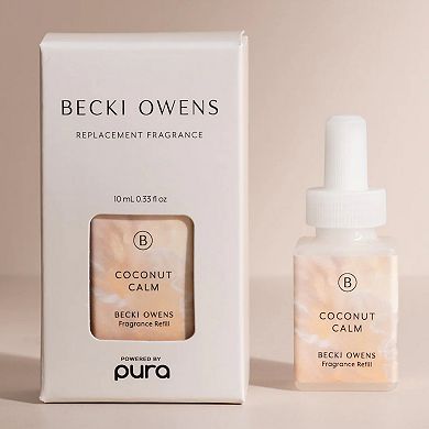 Pura x Becki Owens Coconut Calm Dual Refill Pack for Pura Smart Fragrance Diffuser