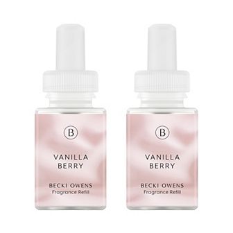 Pura x Becki Owens Vanilla Berry Dual Refill Pack for Pura Smart Fragrance Diffuser