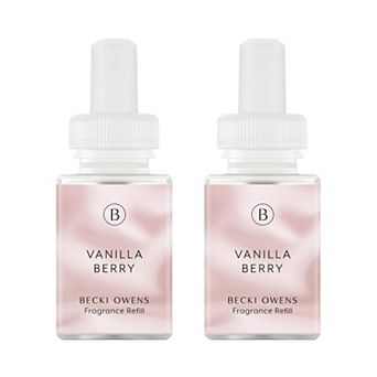 Pura x Becki Owens Vanilla Berry Dual Refill Pack for Pura Smart Fragrance Diffuser