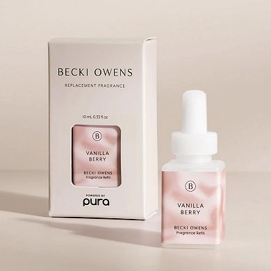 Pura x Becki Owens Vanilla Berry Dual Refill Pack for Pura Smart Fragrance Diffuser